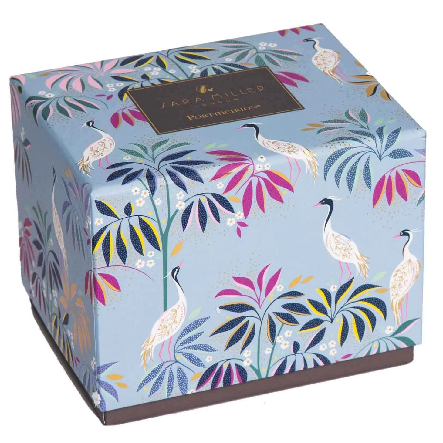 Sara Miller London India 340ml Mug - Crane Garden