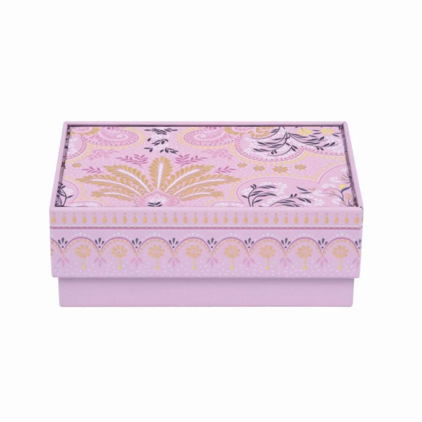 Sara Miller Small Rectangular Tin - Filigree