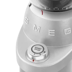 Smeg EMC02EGMUK Mini Pro Espresso Matte Emerald Green Coffee Machine & CGF02SSUK Mini Pro Stainless Steel Coffee Grinder