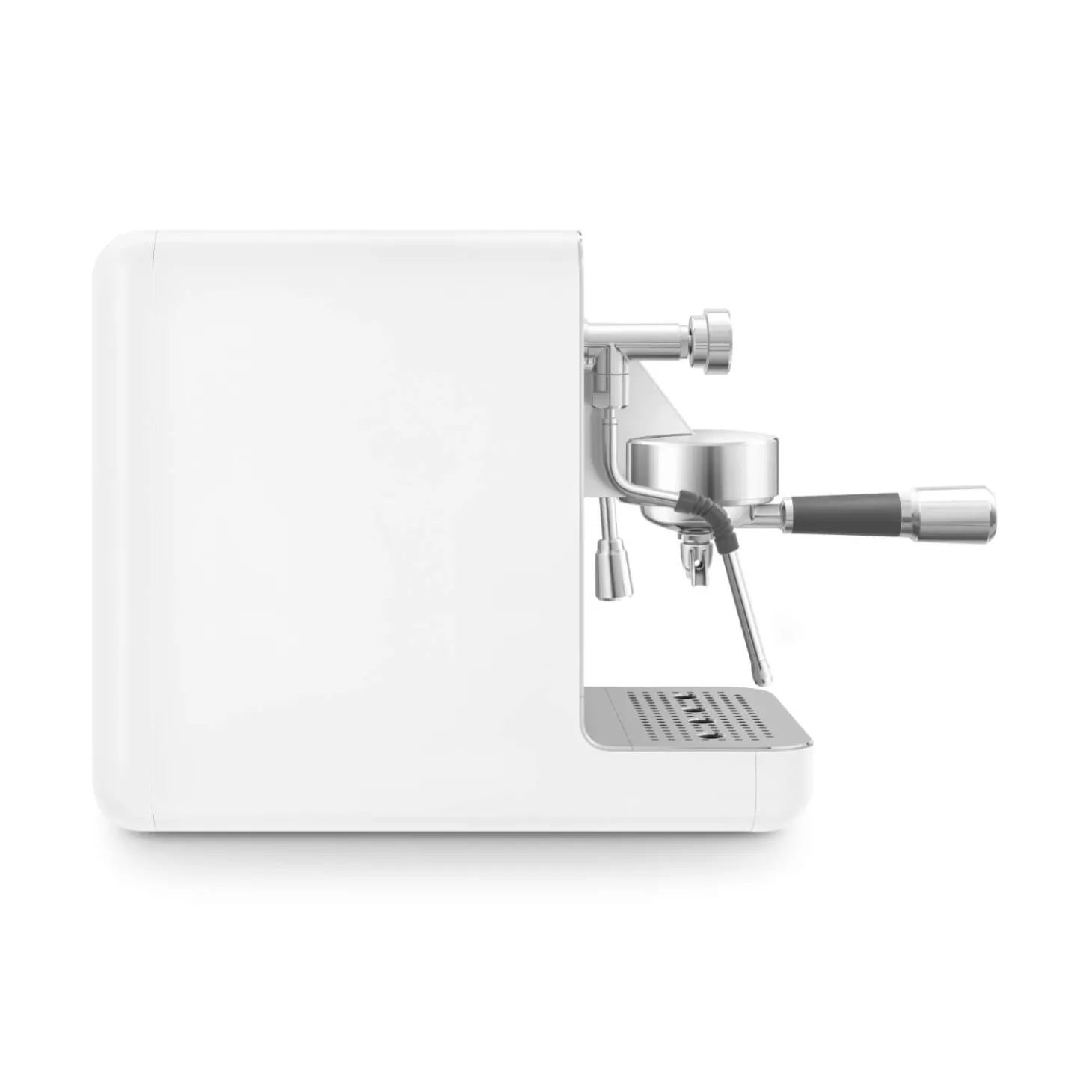 Smeg EMC02WHMUK Mini Pro Espresso Coffee Machine - Matte White