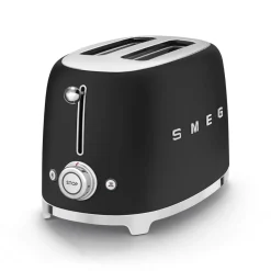 Smeg Jug Kettle & 2 Slice Toaster Set - Matte Black