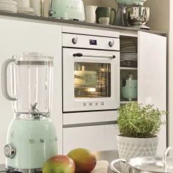 Smeg Jug Kettle & 4 Slice Toaster Set - Pastel Green