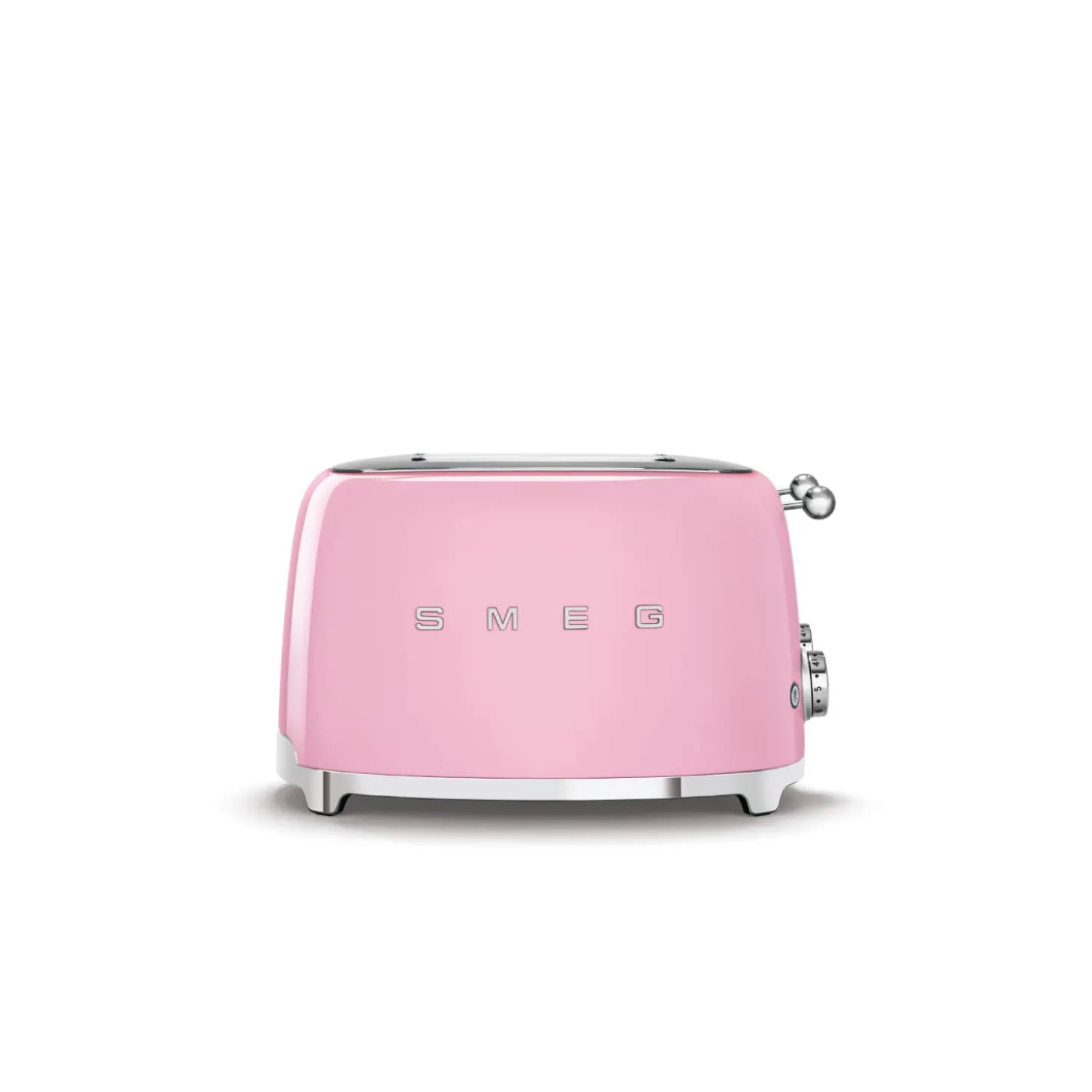 Smeg Jug Kettle & 4 Slice Toaster Set - Pink