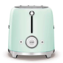 Smeg Mini Kettle & 2 Slice Toaster Set - Pastel Green