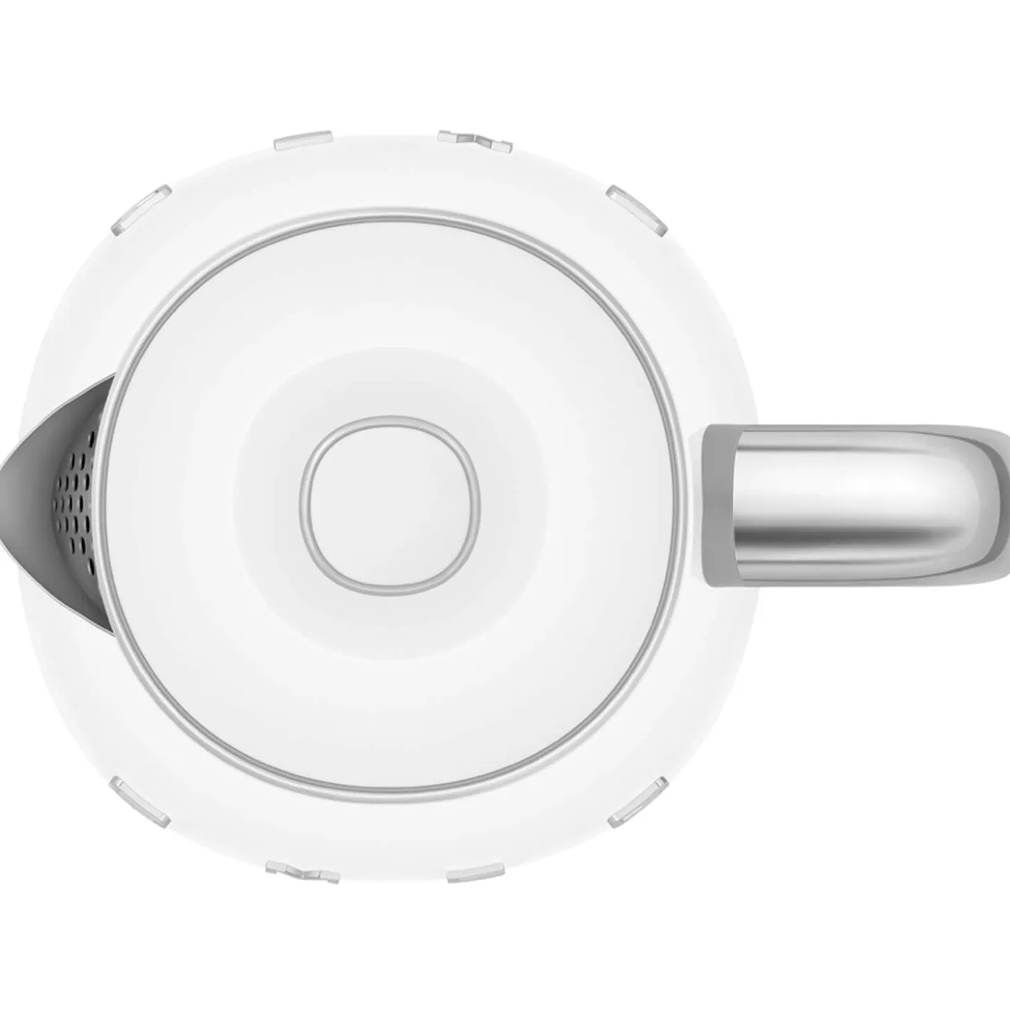 Smeg Mini Kettle & 2 Slice Toaster Set - White