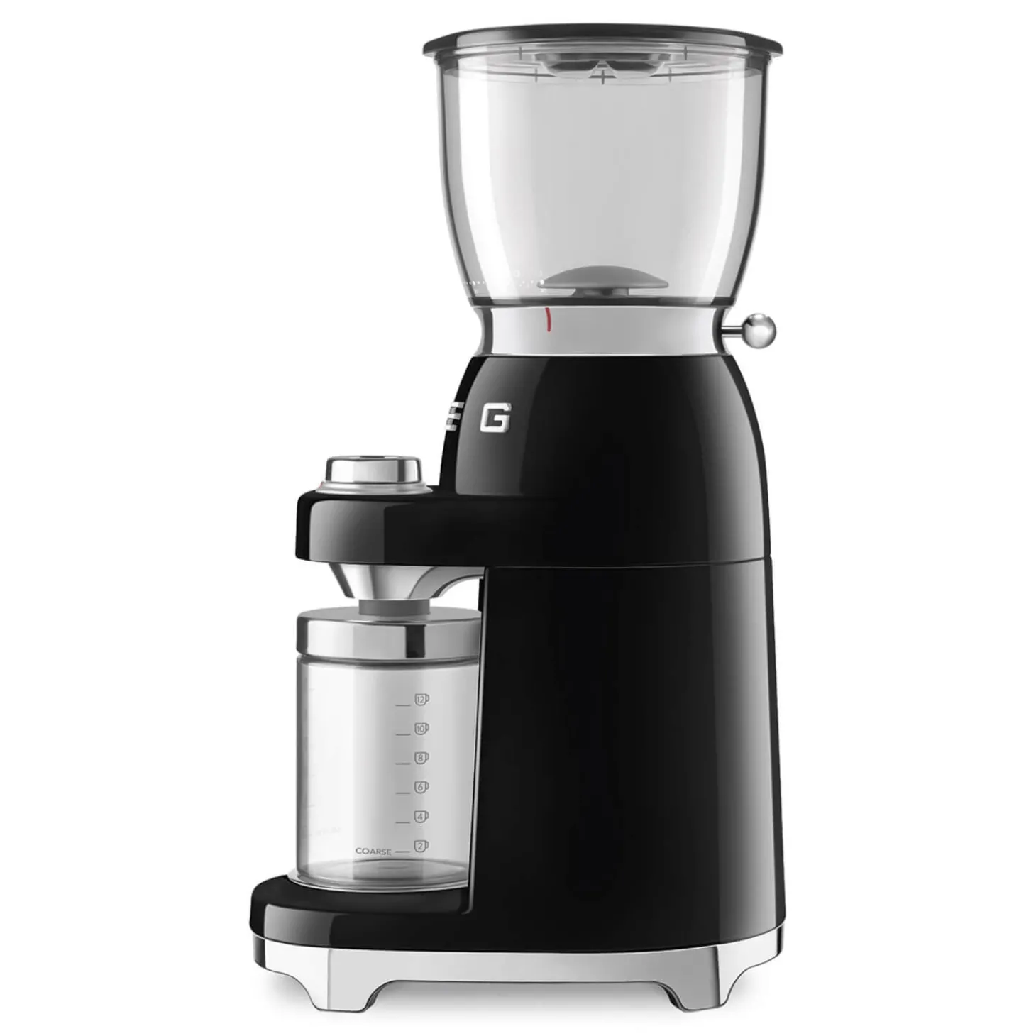 Smeg 50's Style Retro CGF11 Coffee Grinder - Gloss Black
