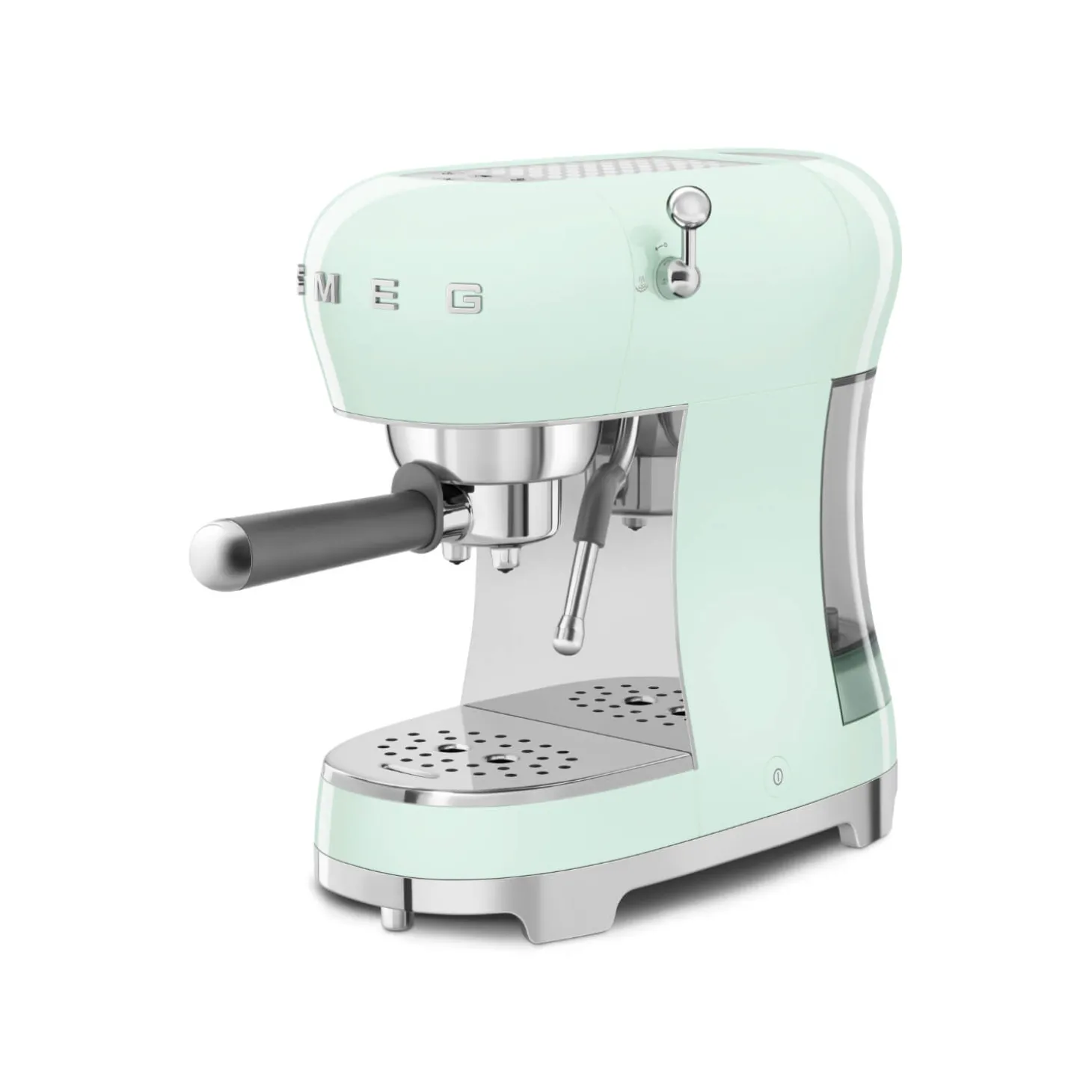 Smeg 50's Style Retro ECF02 Espresso Coffee Machine - Pastel Green