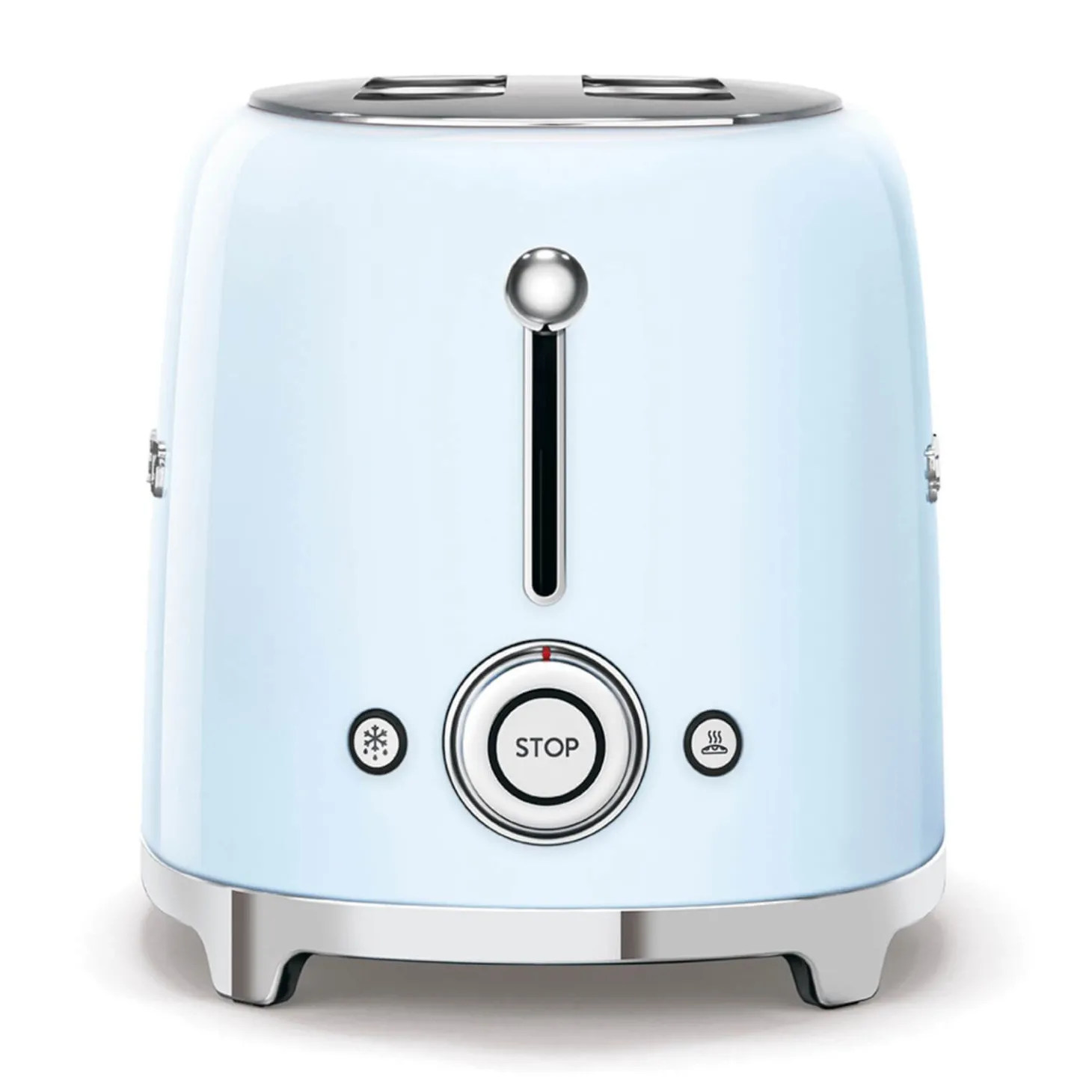 Smeg 50's Style Retro TSF01 2 Slice Toaster - Pastel Blue