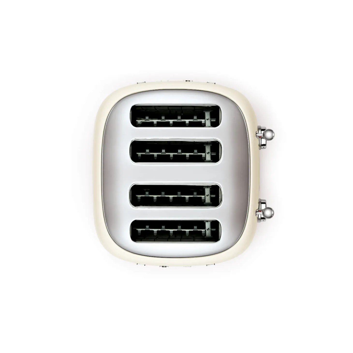 Smeg 50's Style Retro TSF03 4 Slice Toaster - Cream