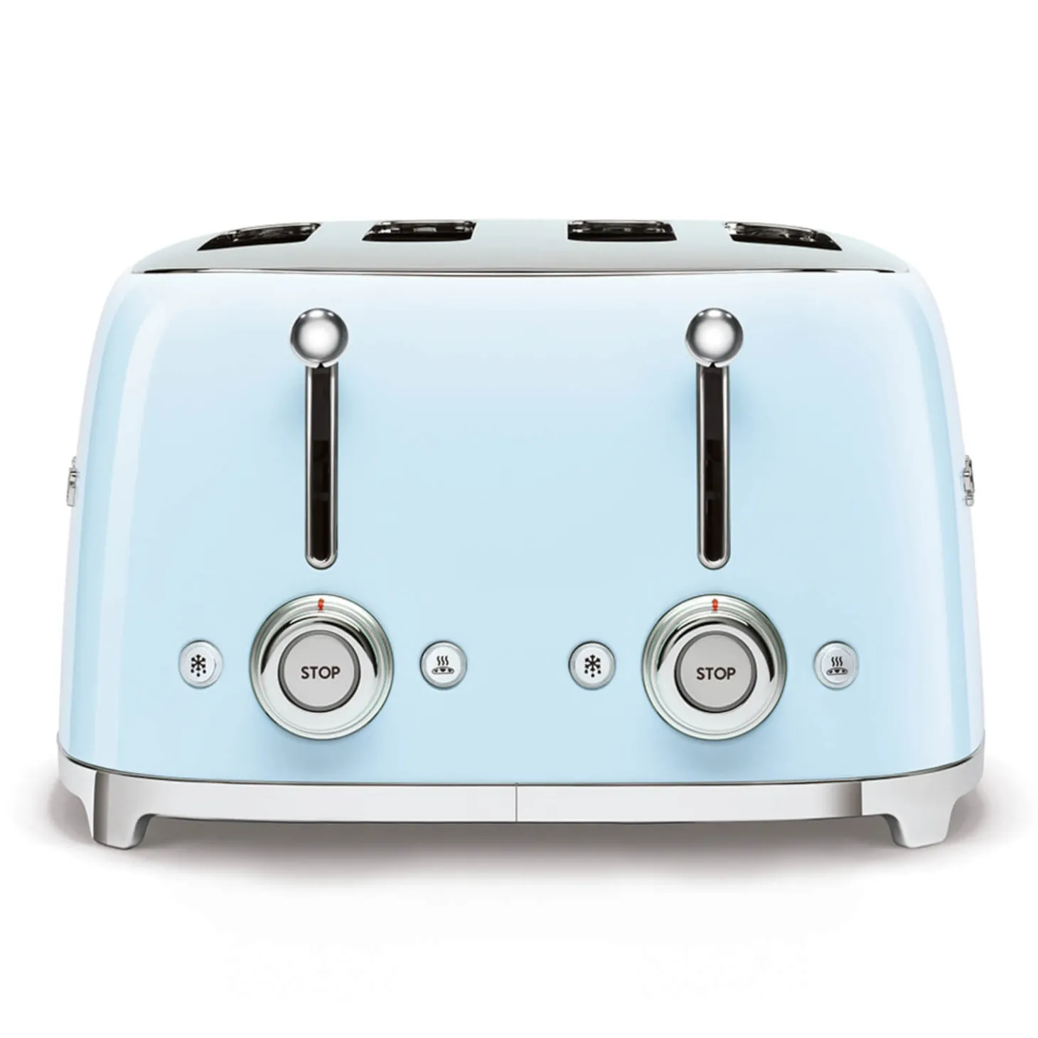 Smeg 50's Style Retro TSF03 4 Slice Toaster - Pastel Blue