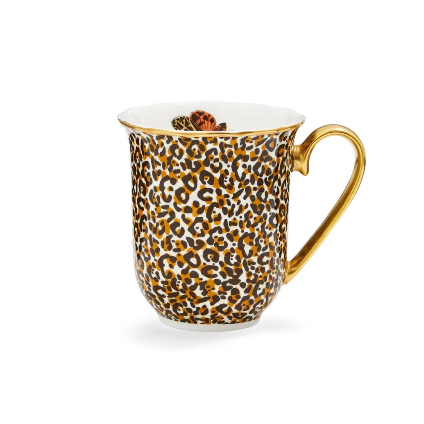Spode Creatures of Curiosity Mug - Leopard Print