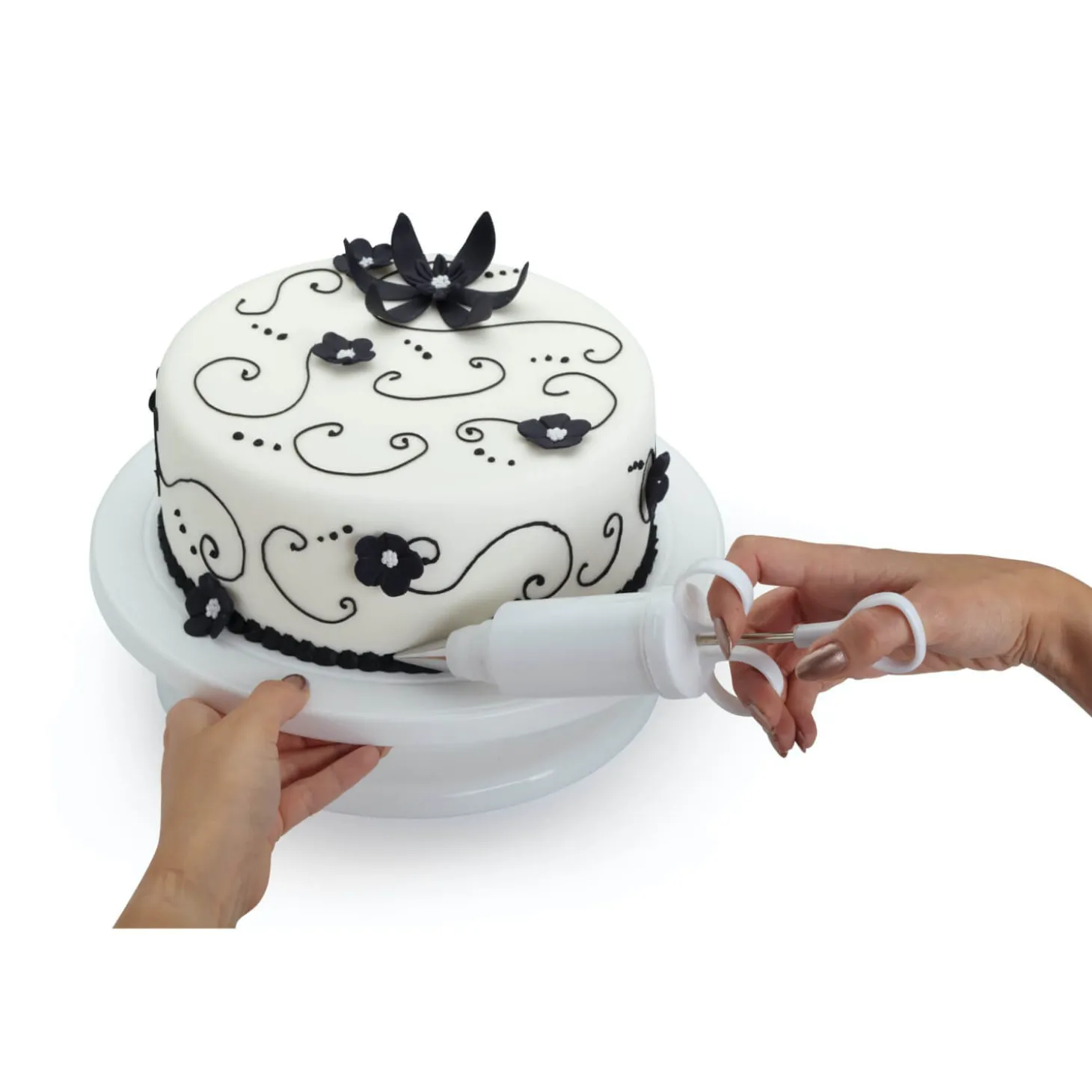 Sweetly Does It Revolving Cake Decorating Turntable
