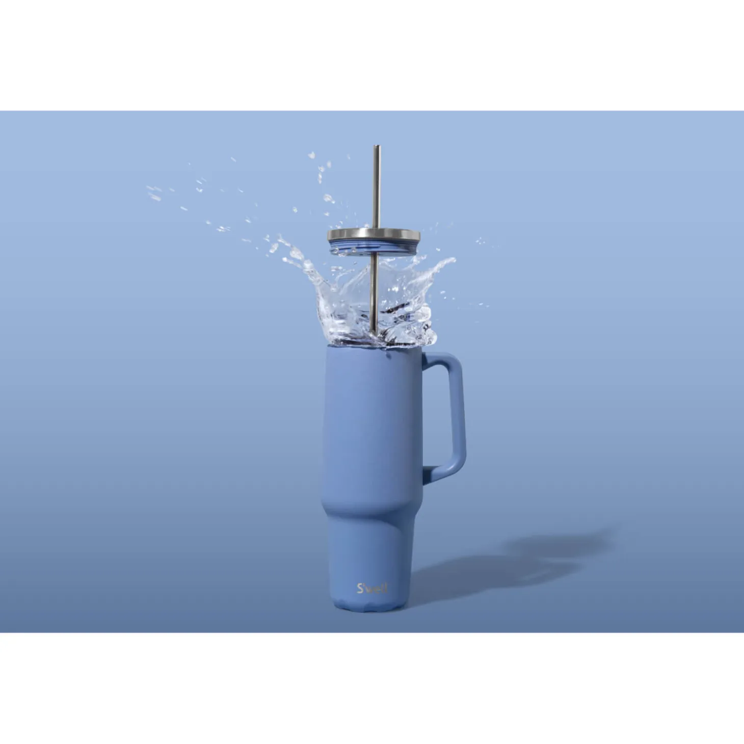 S'well 1.18 Litre XL Travel Tumbler - Hydrangea Blue