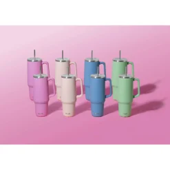 S'well 1.18 Litre XL Travel Tumbler - Hydrangea Pink