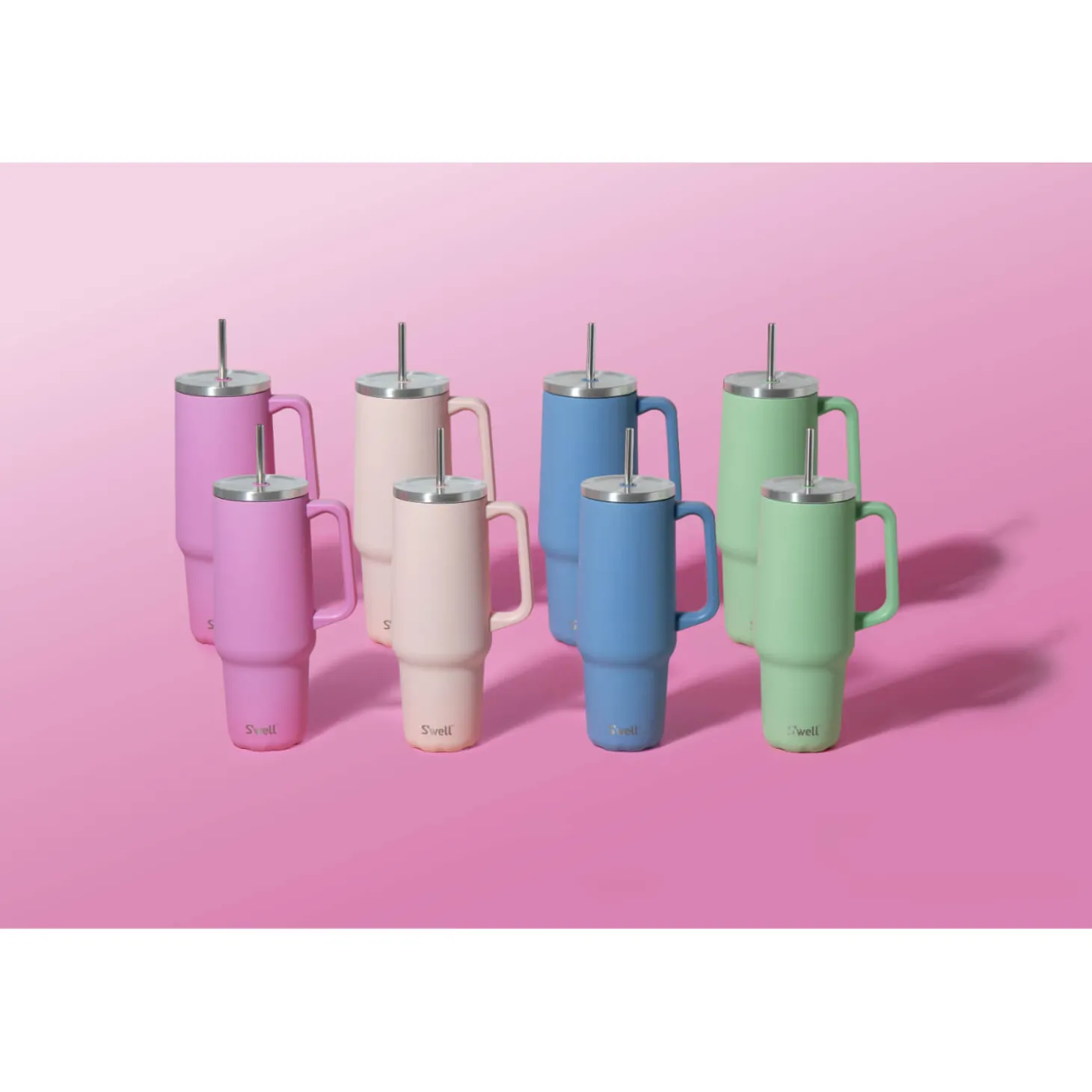 S'well 1.18 Litre XL Travel Tumbler - Hydrangea Pink