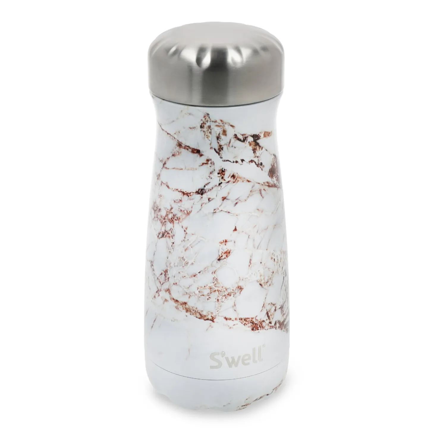 S'well 470ml Traveler Reusable Water Bottle - Calacatta Gold
