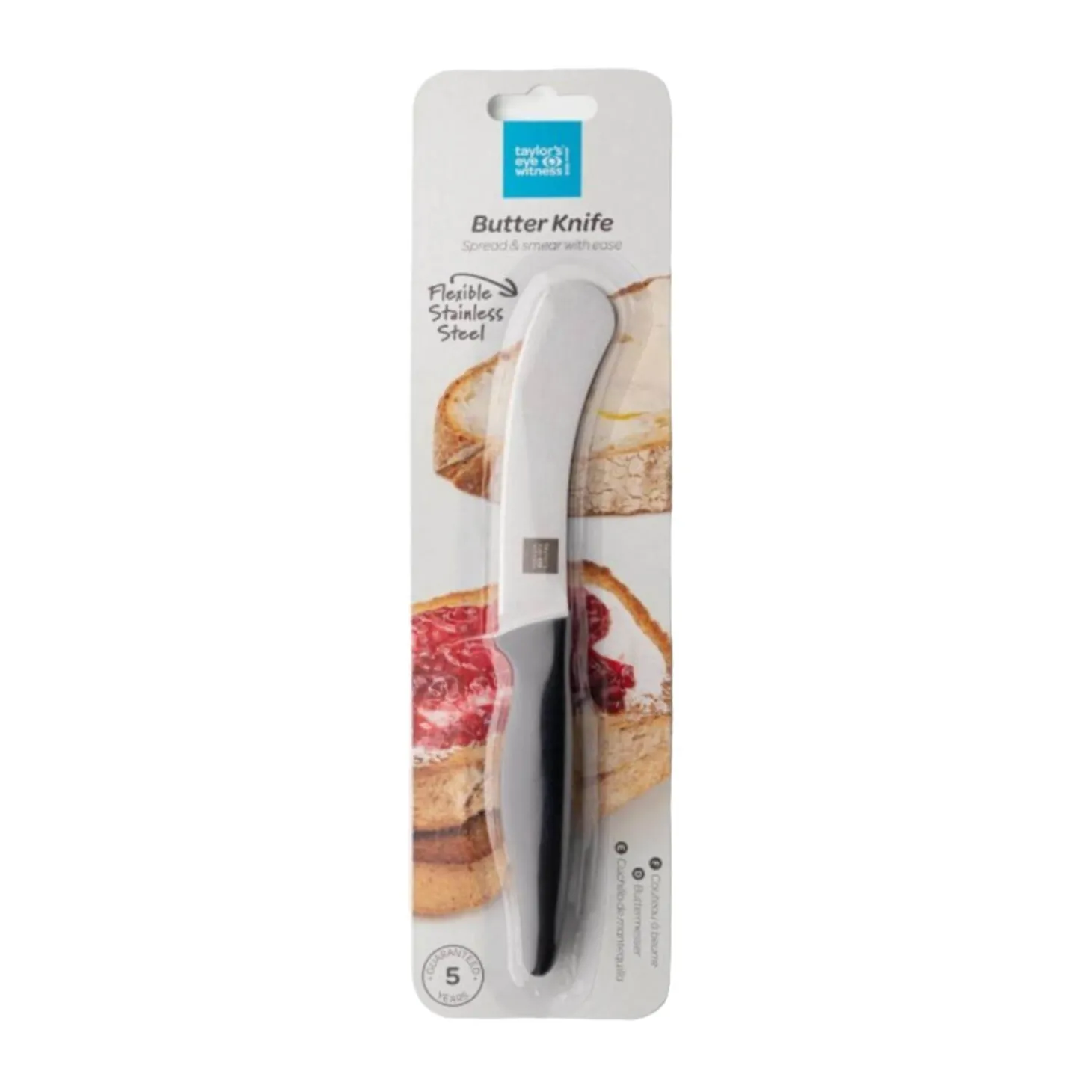 Taylor's Eye Witness Stainless Steel Butter Knife - Black