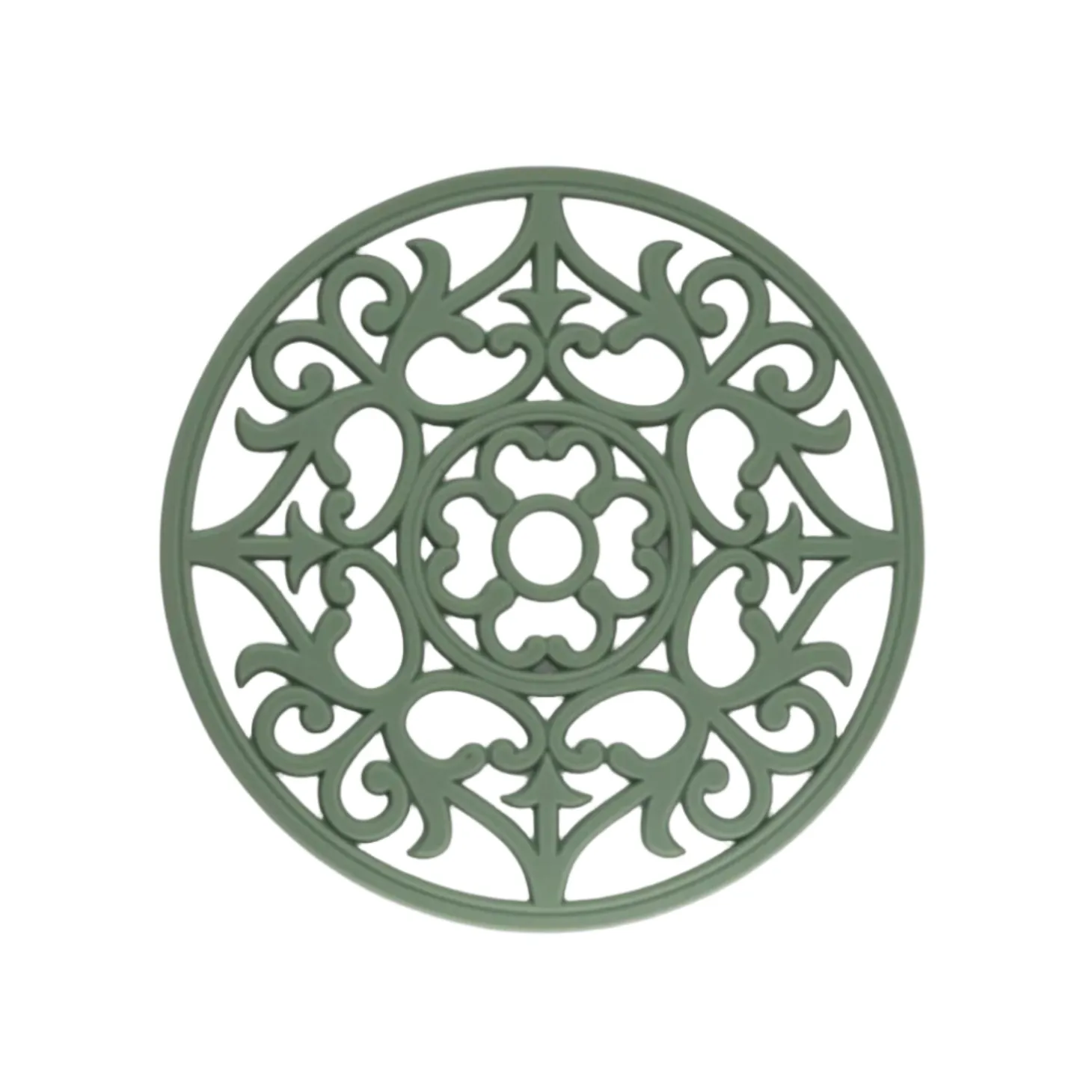 Taylor's Eye Witness Vintage Silicone Trivet - Sage Green