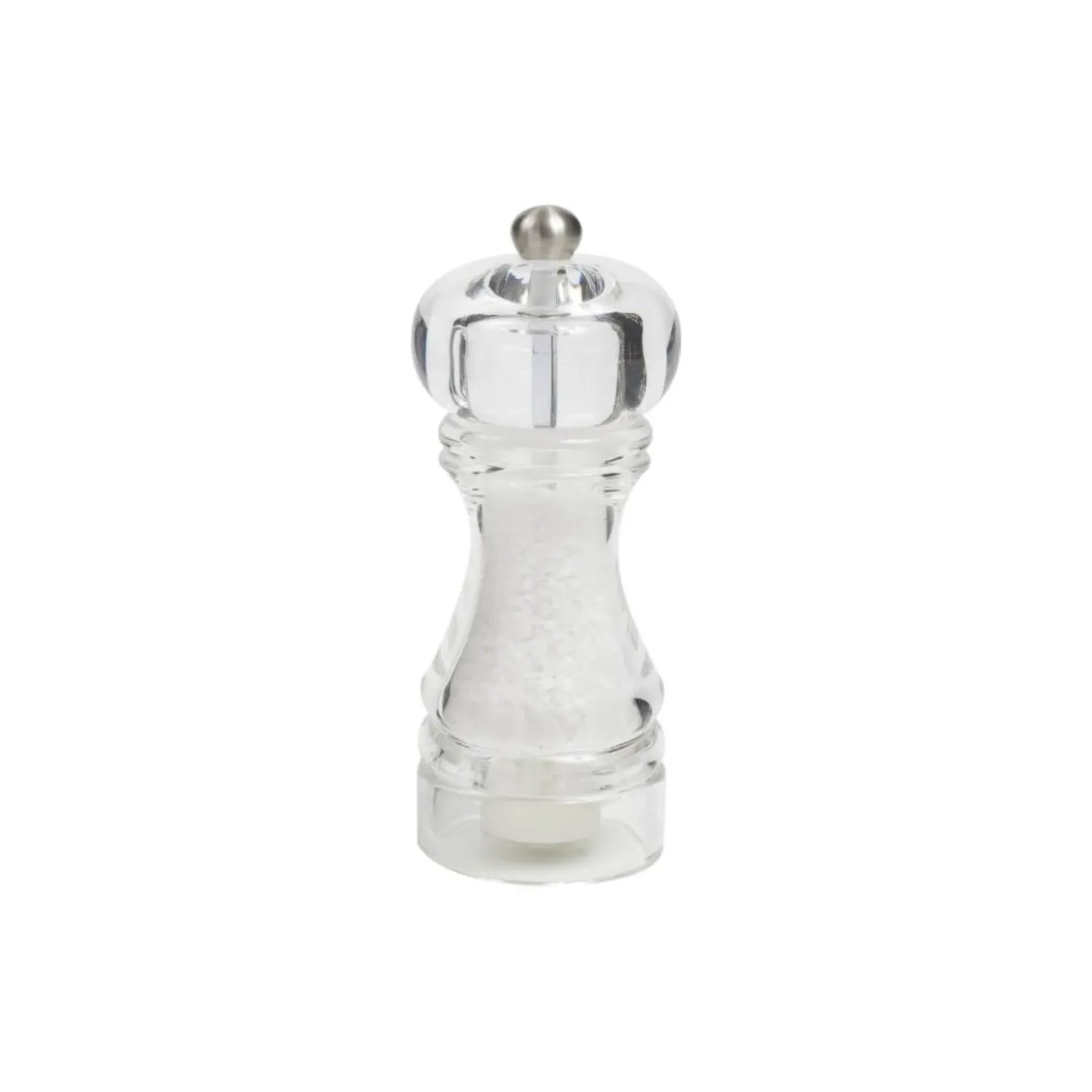 T&G Capstan 14.5cm Acrylic Salt Mill - Clear