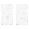 Typhoon Elements Set of 2 Quartz Glass Hob Protectors