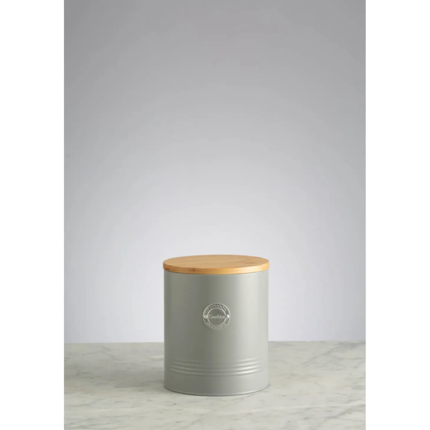Typhoon Living Cookie Tin - Grey