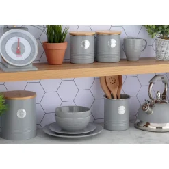 Typhoon Living Utensil Pot - Grey