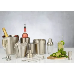 Viners Barware Double Walled Ice Bucket - Silver