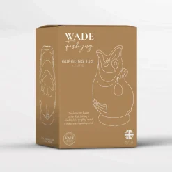 Wade Fish Earthenware 1.2 Litre Gluggle Jug - Cobalt