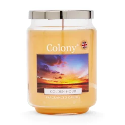 Wax Lyrical Colony Large Scented Candle Jar - Golden Hour