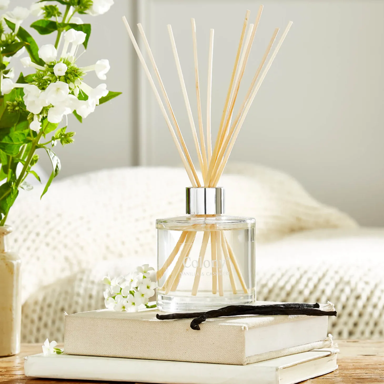 Wax Lyrical Colony 200ml Reed Diffuser - Vanilla & Cashmere