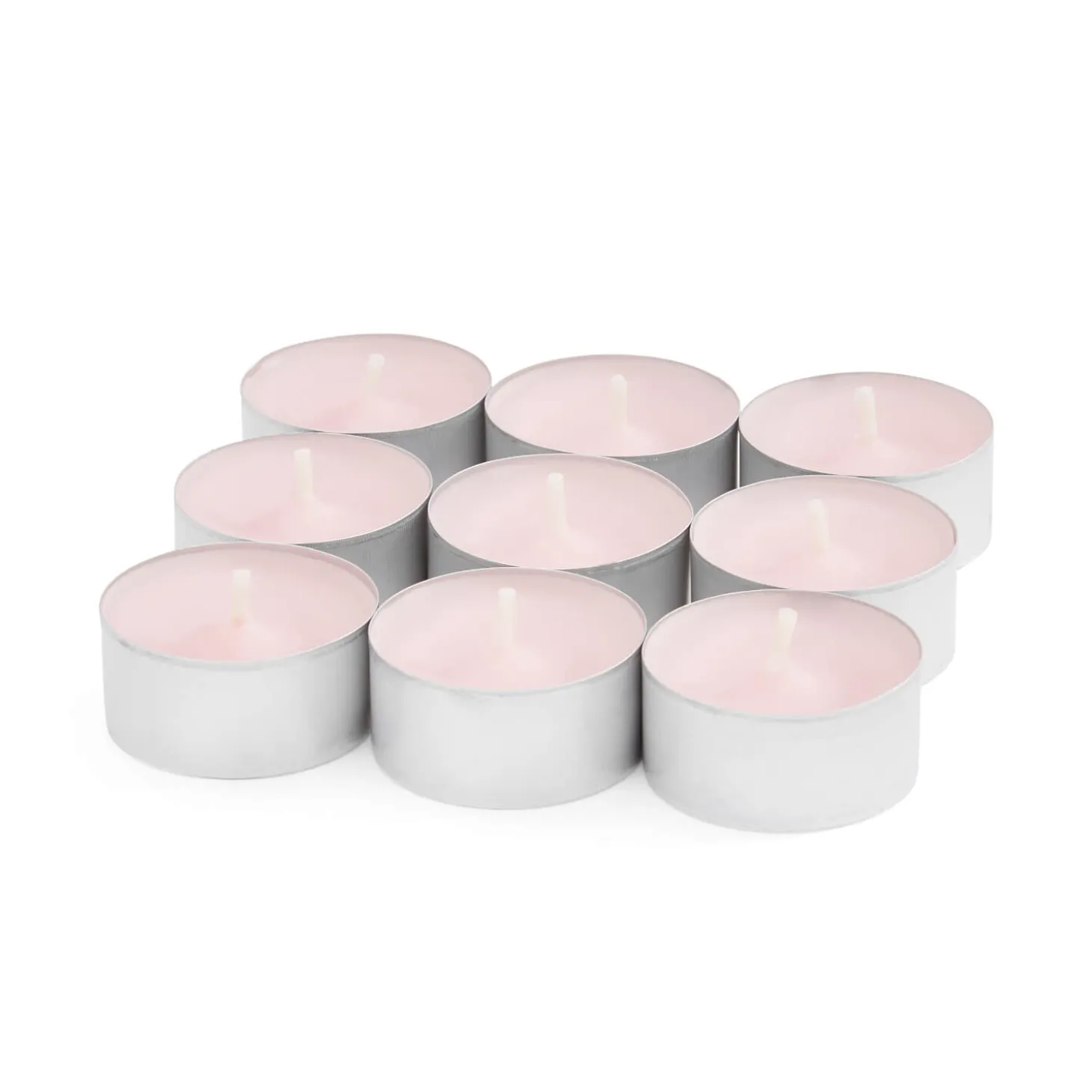 Wax Lyrical Colony Pack of 9 Scented Tealights - Strawberry Surprise