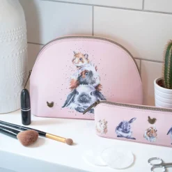 Wrendale Designs Brush Bag / Pencil Case - Piggy in the Middle