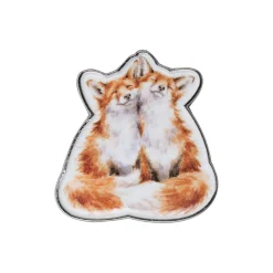 Wrendale Designs by Hannah Dale Pin Badge - Contentment - Fox