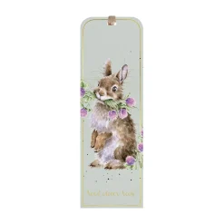 Wrendale Designs by Hannah Dale Bookmark - Head Clover Heels - Rabbit