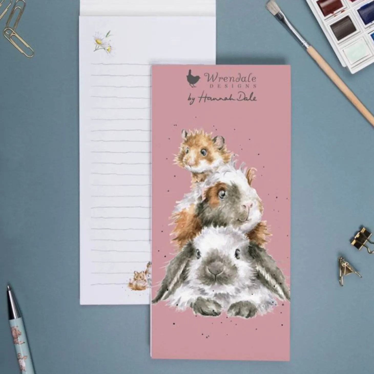 Wrendale Designs by Hannah Dale Shopping Pad - Piggy In The Middle