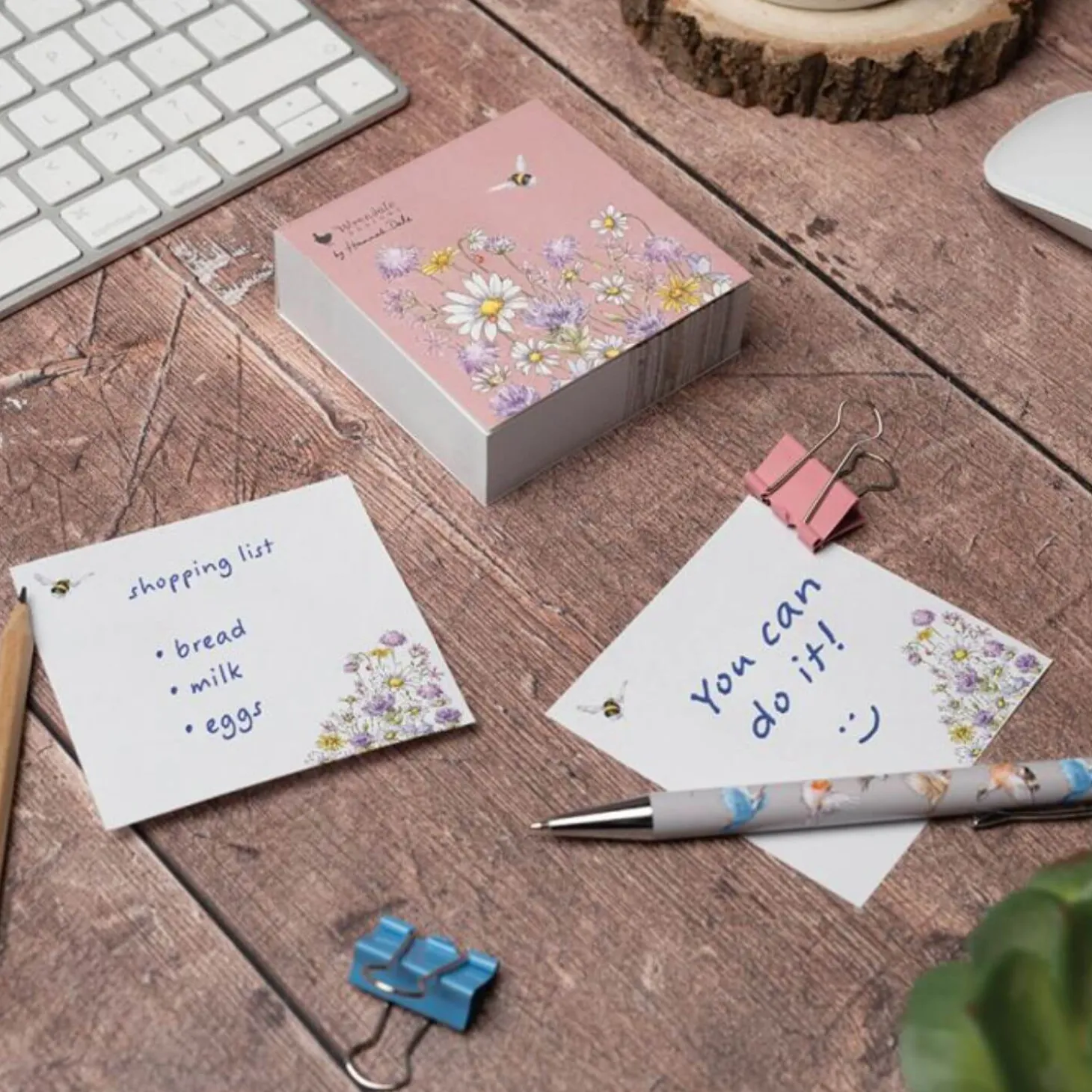 Wrendale Designs by Hannah Dale Sticky Notes - Just Bee-Cause - Bee