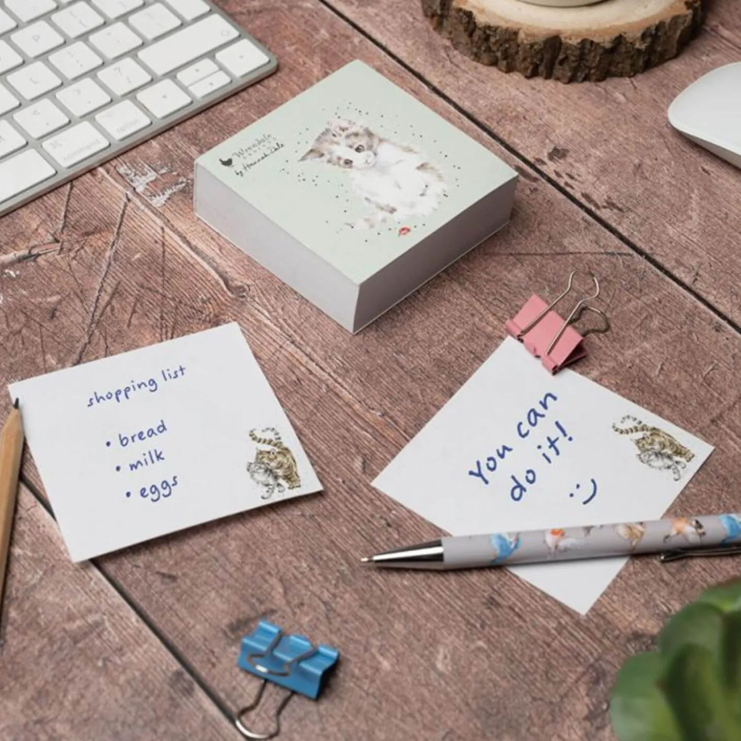 Wrendale Designs by Hannah Dale Sticky Notes - Ladybird - Cat