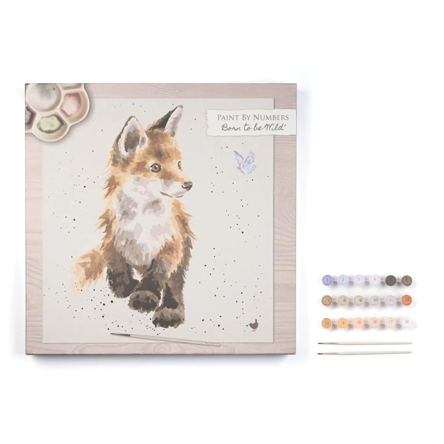 Wrendale Designs by Hannah Dale Paint By Numbers - Born To Be Wild - Fox