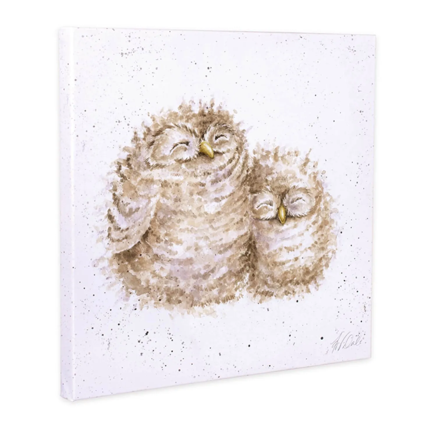 Wrendale Designs by Hannah Dale Little Wren Small Canvas - Words Of Wisdom