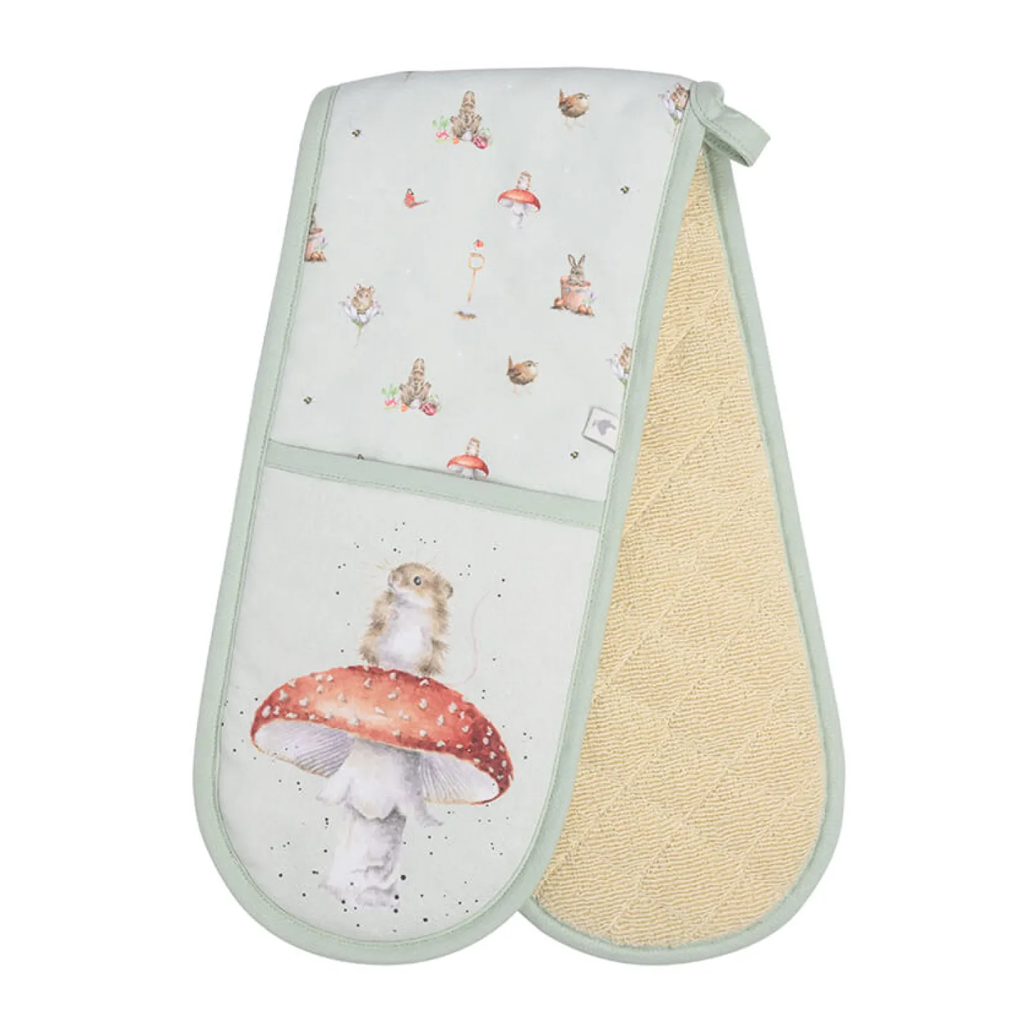 Wrendale Designs by Hannah Dale Double Oven Glove - Garden Friends