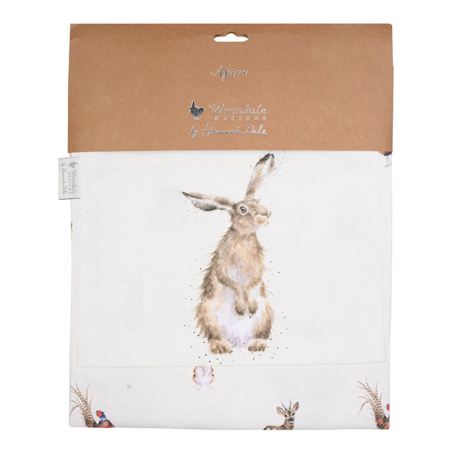 Wrendale Designs by Hannah Dale 100% Cotton Apron - Woodlanders