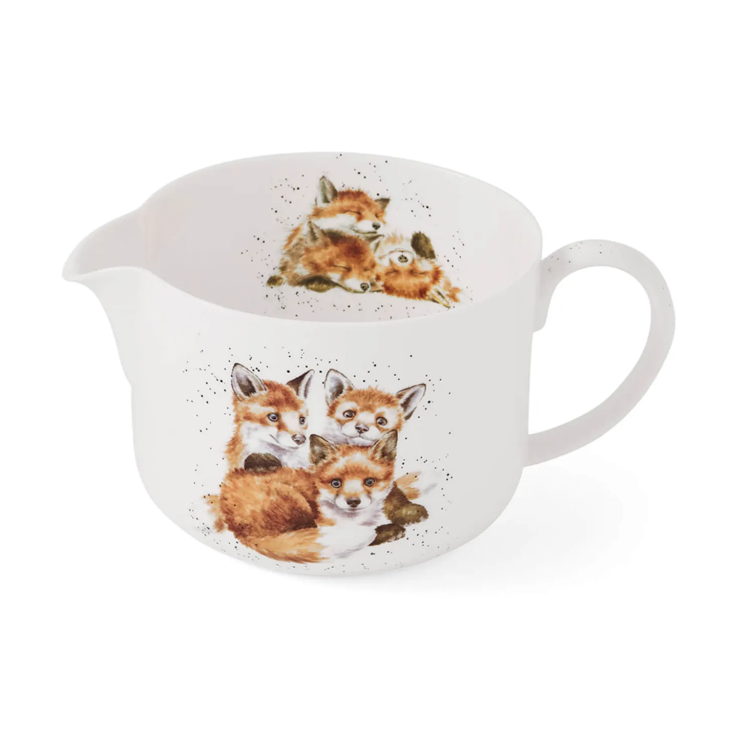 Wrendale Designs by Hannah Dale Fine China 2 Litre Mixing Jug - Foxes