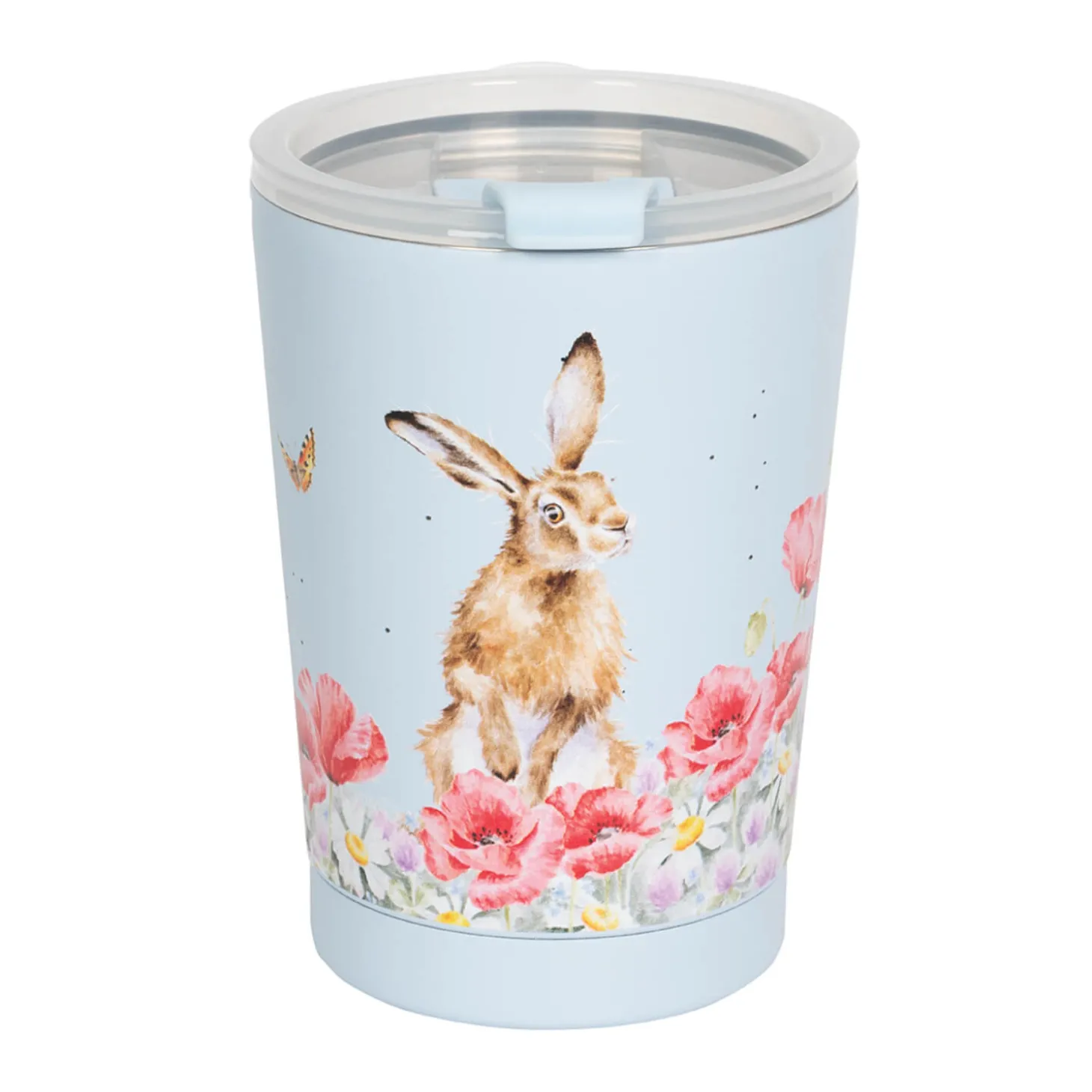 Wrendale Designs by Hannah Dale 320ml Thermal Travel Cup - Field of Flowers