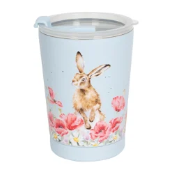 Wrendale Designs by Hannah Dale 320ml Thermal Travel Cup - Field of Flowers