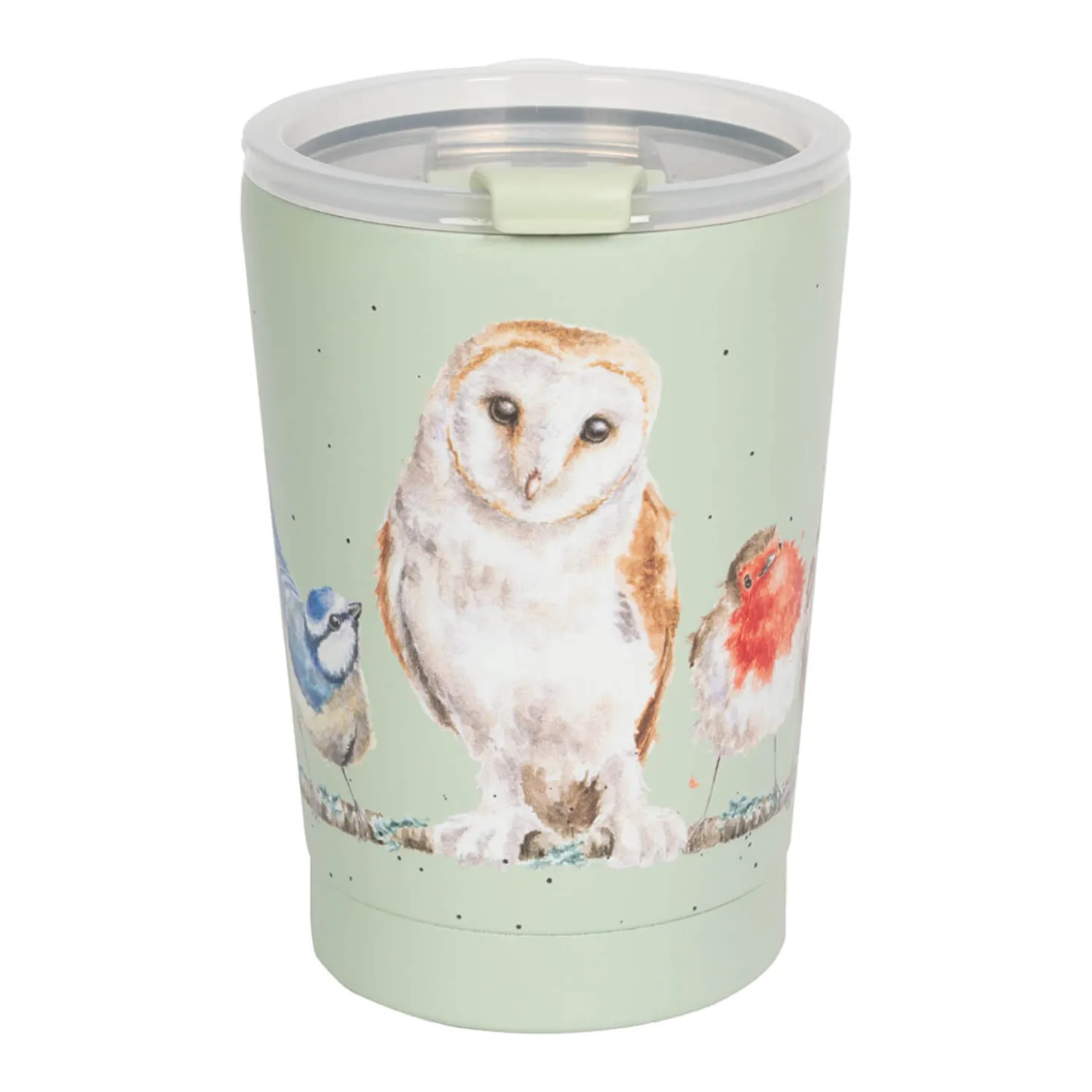 Wrendale Designs by Hannah Dale 320ml Thermal Travel Cup - Variety of Life