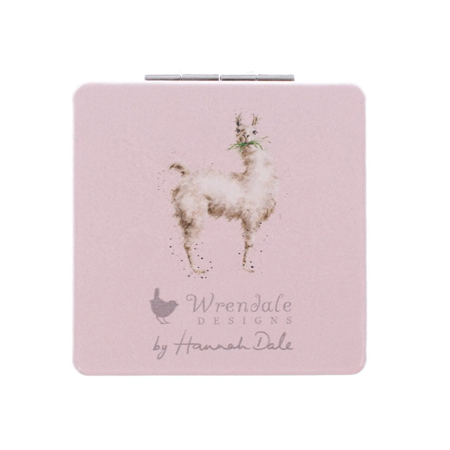 Wrendale Designs by Hannah Dale Compact Mirror - Llama Queen