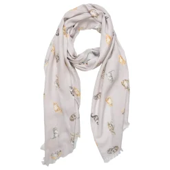 Wrendale Designs Everyday Scarf - Feline Friends