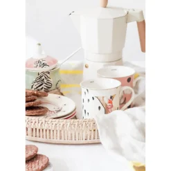 Yvonne Ellen Bone China 330ml Alphabet Mug - F