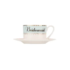 Yvonne Ellen Fine China Teacup & Saucer - Bridesmaid