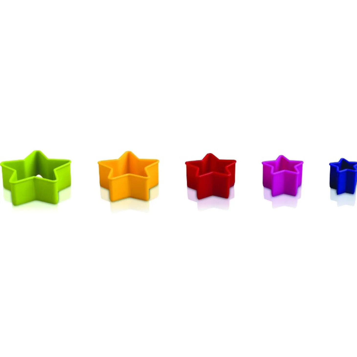 Zeal Star 5 Piece Cookie Cutter Set